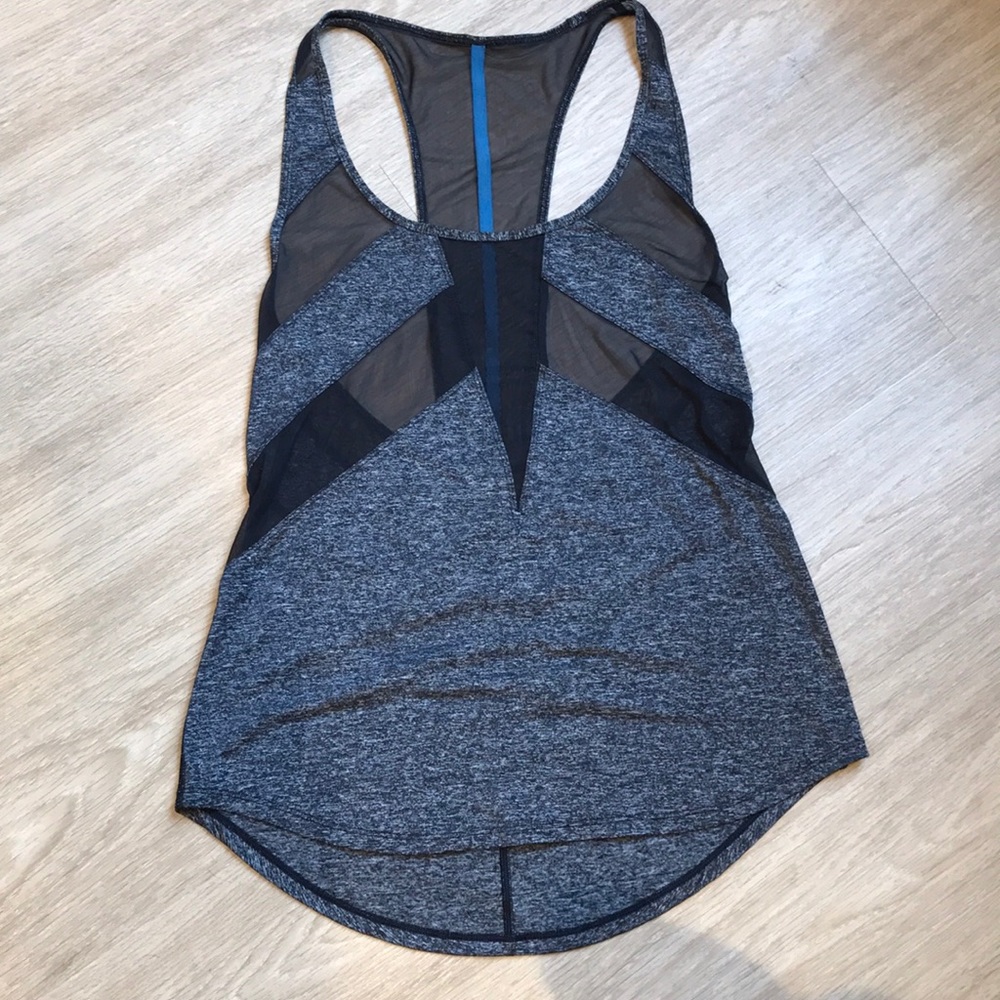 Luxtreme and mesh tank top